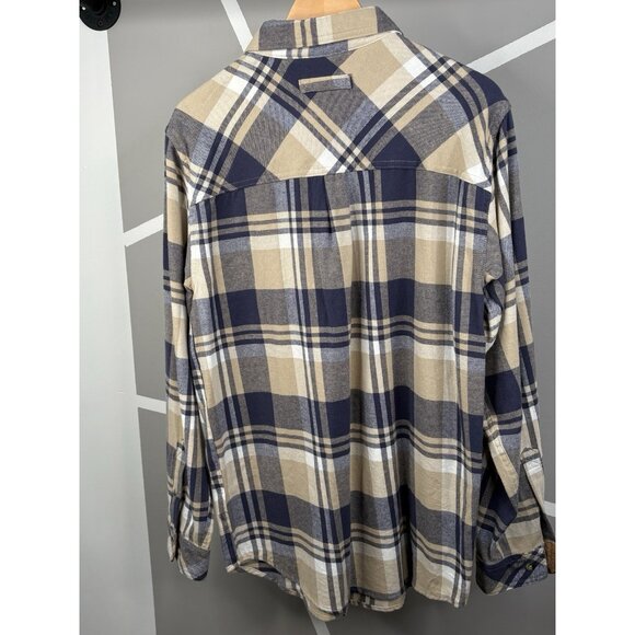 Legendary Whitetails Men’s Medium Buck Camp Flannel Shirt Relaxed Fit Plaid - Picture 2 of 15